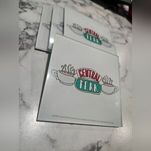 Central Perk Glass Coasters - Set Of 4